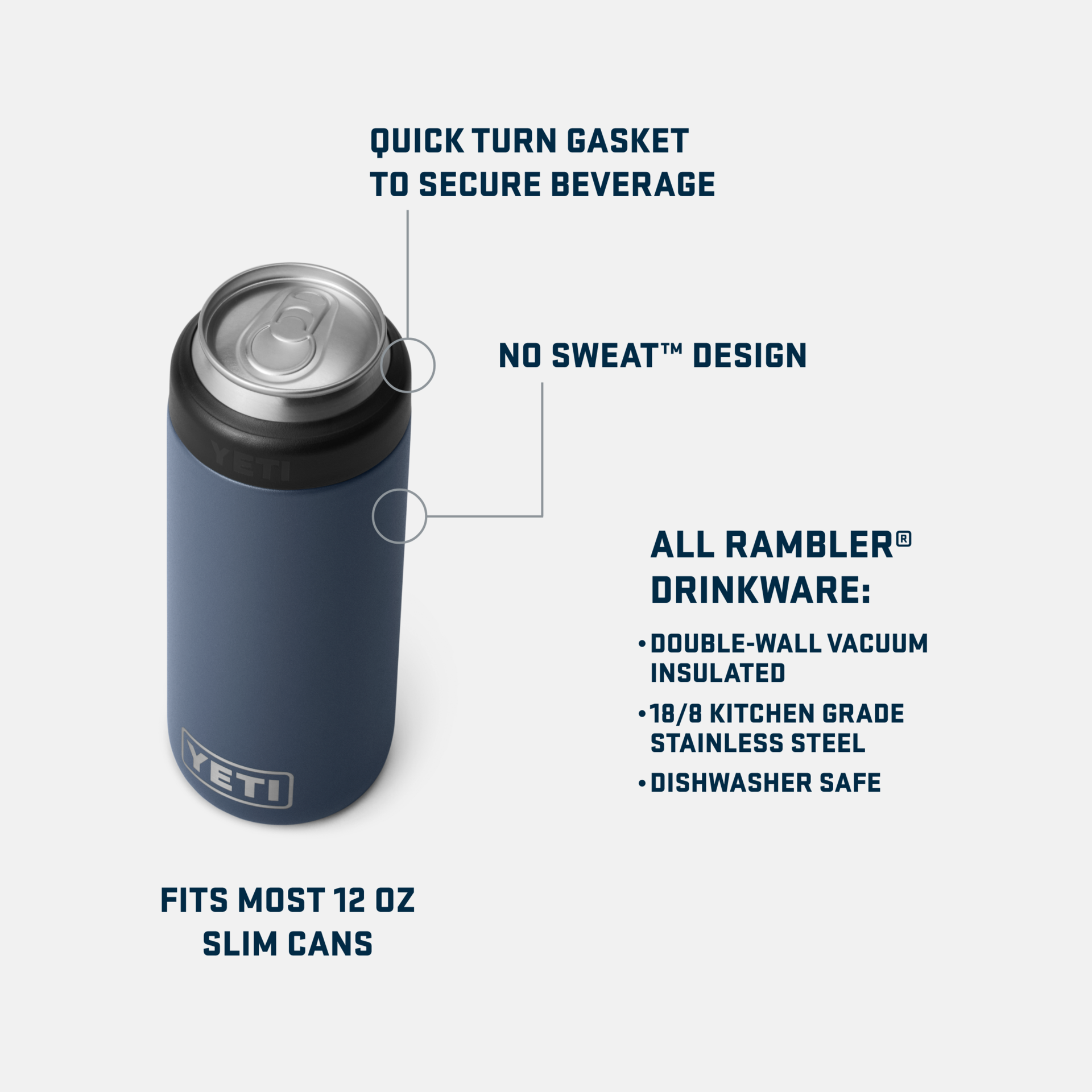 Rambler® 250 ML Colster® Can Insulator - Image 4